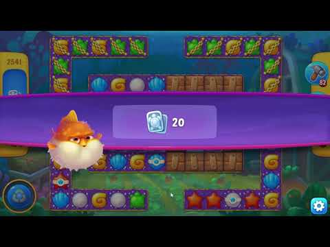 Fishdom 2541 Super Hard Level - NO BooSTERS