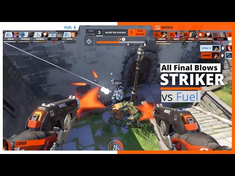 STRIKER TRACER - All the Final Blows vs Dallas Fuel | OWL Season 2021 Highlights