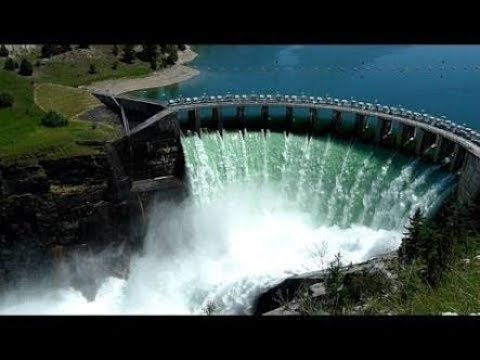 Emergency water discharge from the dam | Water flow |