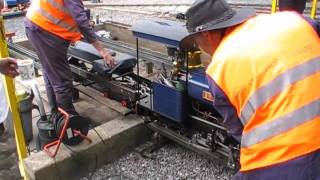 preview picture of video 'ESSMEE Sir Isaac at the Bath & West railway'