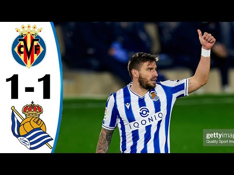 Villarreal vs Real Sociedad 1-1 All Goals & Highlights 30/01/2021 HD