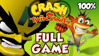 Crash Twinsanity FULL GAME 100% Longplay (PS2 XBOX