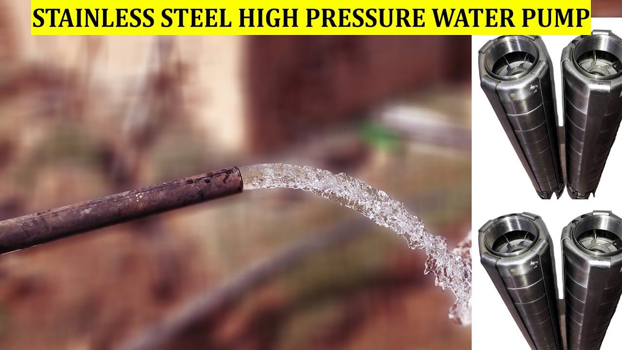 Watch video Stainless steel submersible water pump for high pressure water/steelwala pump ziyada pressure kiliye Now Stainless steel submersible water pump for high pressure water/steelwala pump ziyada pressure kiliye