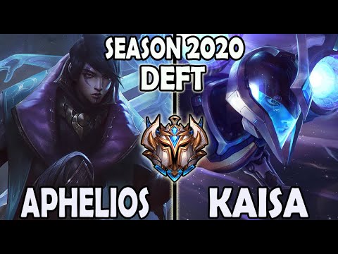Deft APHELIOS vs KAISA Adc - Lol Korea Ranked