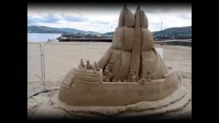 preview picture of video 'Rathmullan Community Festival Sandcastle Competition'