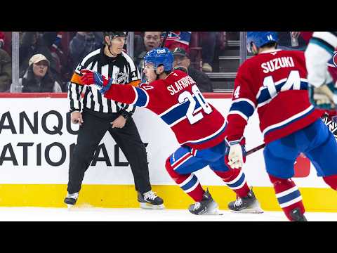 Juraj Slafkovsky’s Speed, Power & Creativity 🤯 | 4 Calls of an AMAZING GOAL