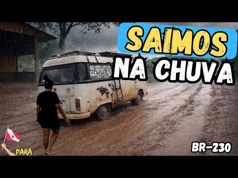 Trans-Amazonian Highway BR-230: Between Rurópolis and Placa in Pará, by Kombi. Season 3, Episode 197