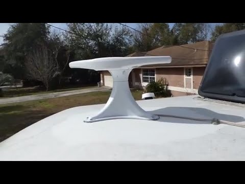 Installing The King Jack Antenna On Our 2001 Roadtrek 190 Versatile