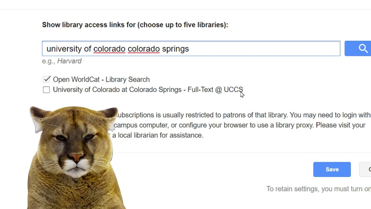 Avoiding Paywalls in Google Scholar