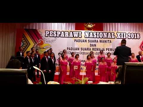 PESPARAWI NASIONAL XII 2018-PONTIANAK PADUAN SUARA REMAJA/PEMUDA MALUKU UTARA