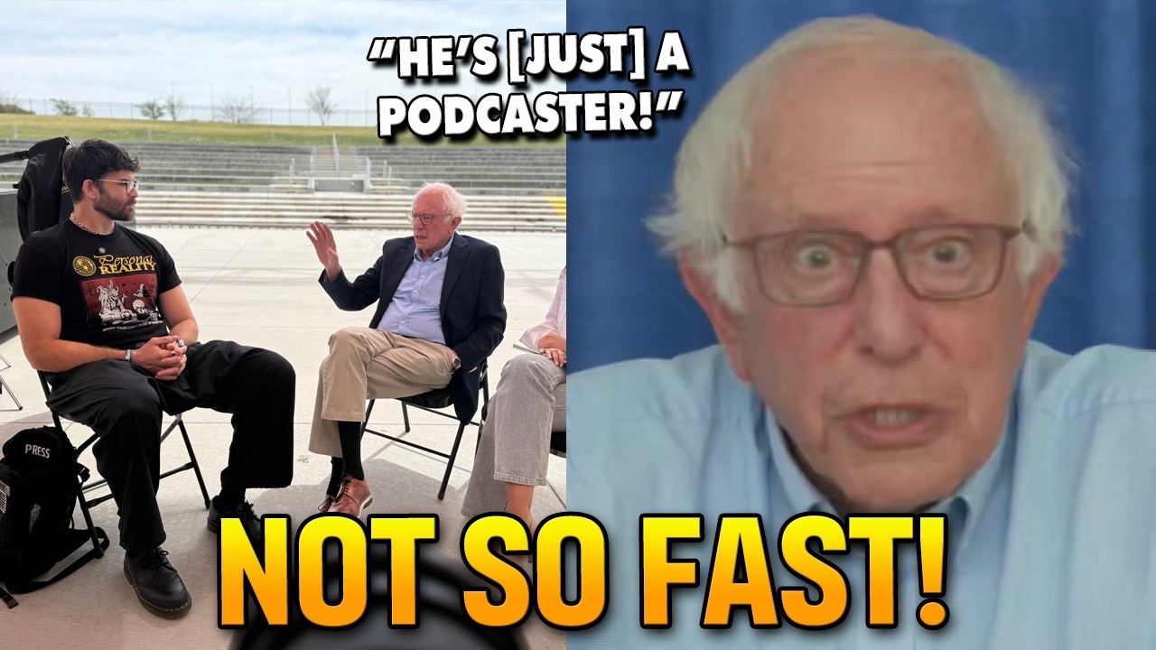 Bernie Sanders tries to distance himself from Hasan Piker...but the internet is FOREVER 😎