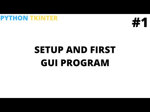 Learn Python Tkinter Setup Tutorial 1 Python Programming For Beginners Cool Techy Guy