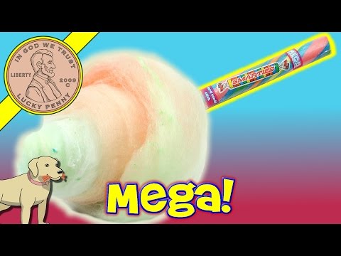 Mega Smarties Cotton Candy With Jelly Belly Candy Canes Video