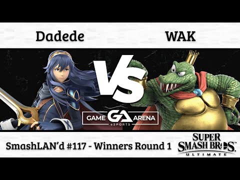 SmashLAN'd 117: Dadede (Lucina) vs. WAK (King K. Rool, Kazuya) - Winners Round 1