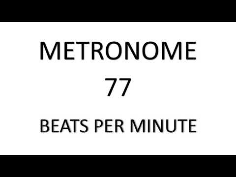 METRONOME 77 BPM