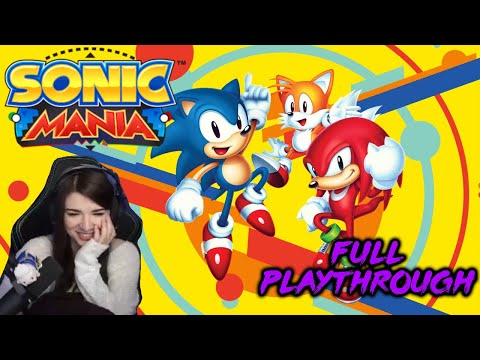 Sonic Mania !! Half replay/Half first playthrough