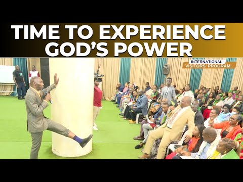 The power of God at work.