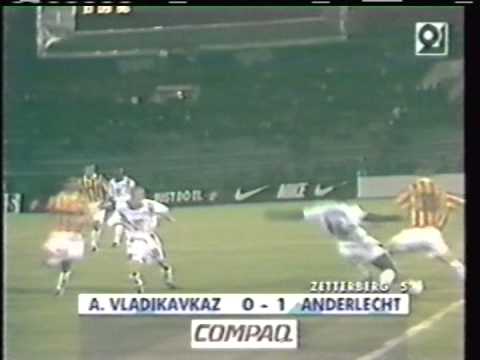 1996 September 10 Alania Vladikavkaz Russia 2 Anderlecht Belgium 1 UEFA Cup