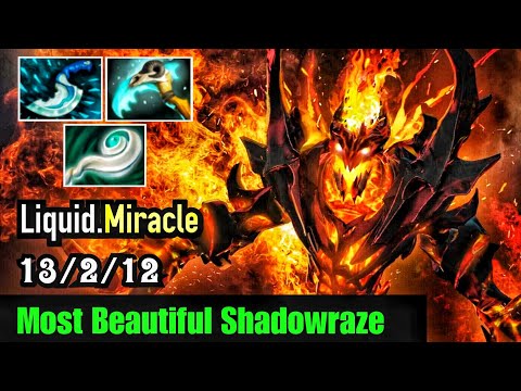 Shadow Fiend MidLane - Miracle SF God Beautiful Shadowraze Easy Counter Morphling Mid 7.21d Dota 2