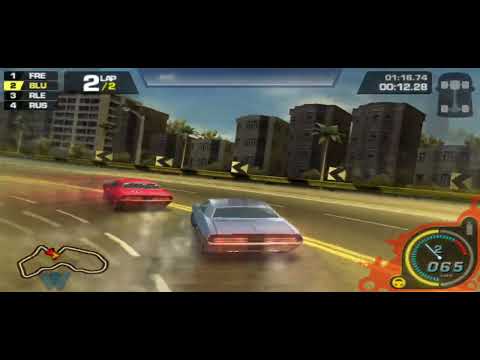 NFS Prostreet PSP - Beach Front Event 7 1st Try(PPSSPP HD)