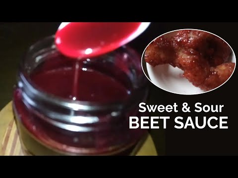 Sweet & Sour Beet Sauce Recipe