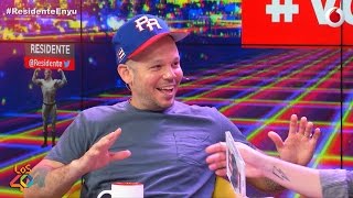 Residente: &quot;Compuse Anormales viendo este programa&quot; #ResidenteEnyu