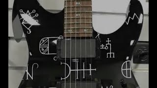 Video thumbnail for ESP Demonology Kirk Hammett Guitar by Robin Smith