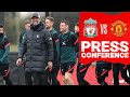 Jürgen Klopp's pre-match press conference | MANCHESTER UNITED