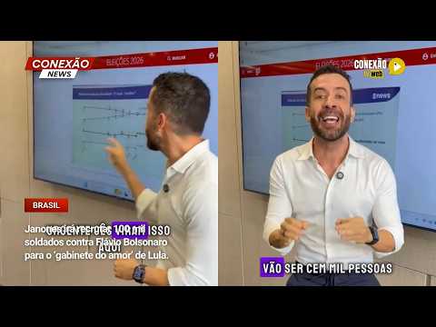 Vídeo: Janones irá recrutar 100 mil soldados contra Flávio Bolsonaro para o ‘gabinete do amor’ de Lula.