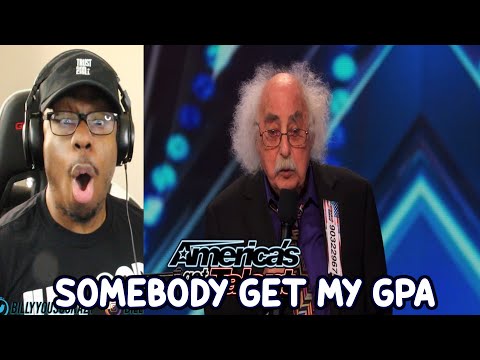 America's Got Talent - Ray Jessel 84 Year Old performs Must See Hilarious Original Song REACTION!