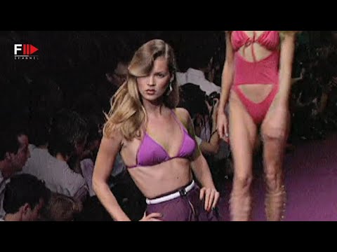 Vintage in Pool KARL LAGERFELD Spring 1995 - Swimwear Underwear