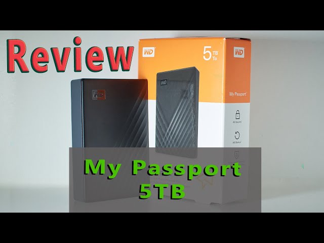 Vídeo relacionado con WD 6TB My Passport Disco Duro Externo Portátil, USB 3.2 Gen 1/USB 3.0, Copia de seguridad y protección con contraseña, Formateado para Windows, ChromeOS y MacOS, Negro
