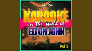 Step Into Christmas (In the Style of Elton John) (Karaoke Version)