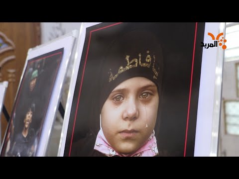 شاهد بالفيديو.. معرض للصور الفوتوغرافية عن دروس الثورة الحسينية #المربد
