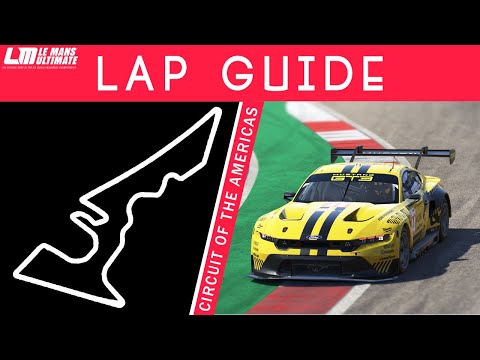 COTA Lap Guide - Le Mans Ultimate (GT3)