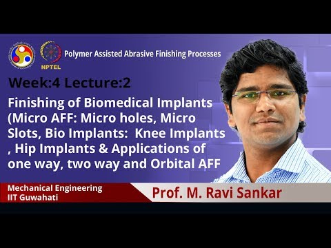 Polymer Assisted Abrasive Finishing Processes Intro video