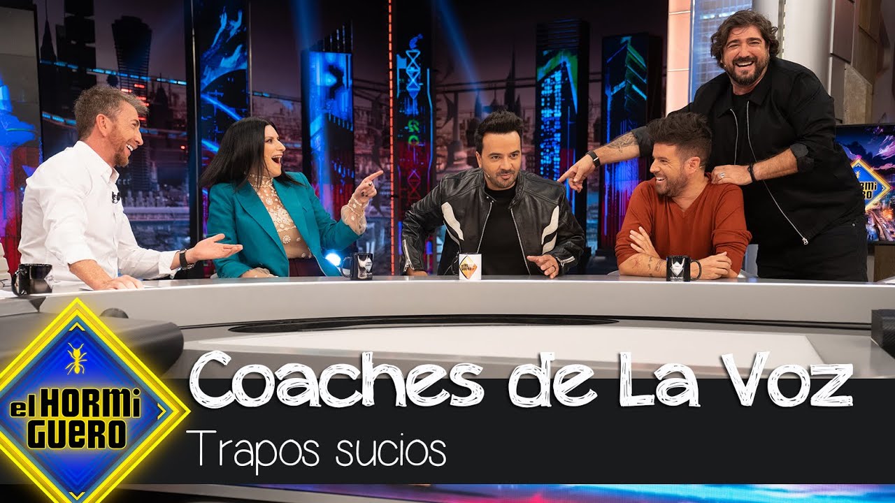 Los coaches de ‘La Voz’ sacan los trapos sucios entre ellos: “Es una pelea amorosa” - El Hormiguero