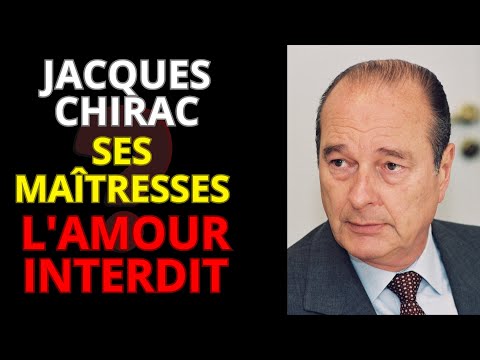 Les Maîtresses de Chirac : Celle pour qui il a failli TOUT quitter !