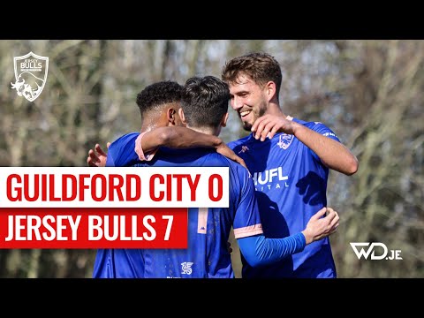 MATCH GOALS | Guildford City 0 Jersey Bulls 7