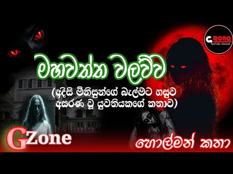 මහවත්ත වලව්ව | Ghost stories sinhala | G zone YouTube Channel
