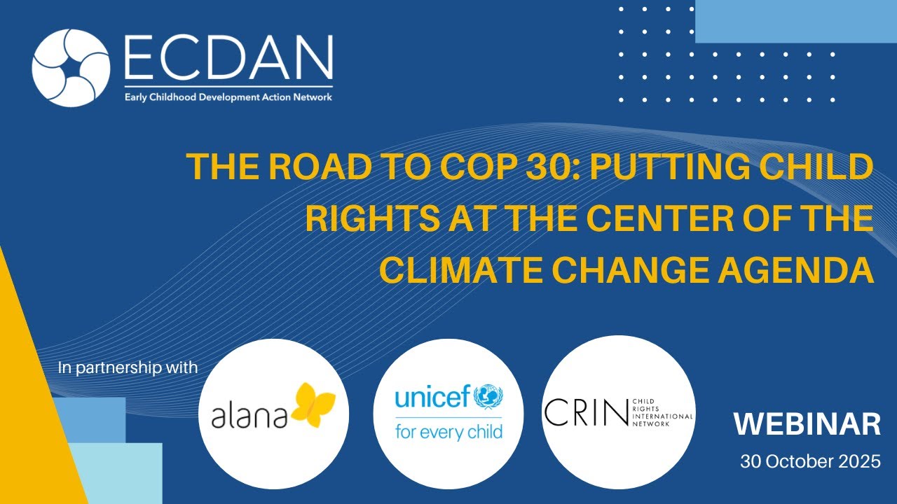 The Road to COP 30: Putting Child Rights at the Center of the Climate Change Agenda