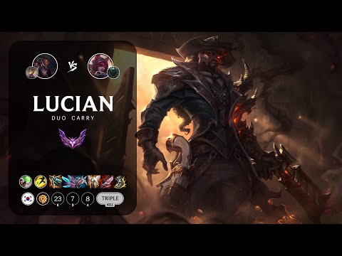Lucian ADC vs Xayah - KR Master Patch 13.15