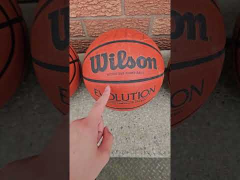 Don't waste your money using a WILSON EVO basketball outdoors 😡🏀