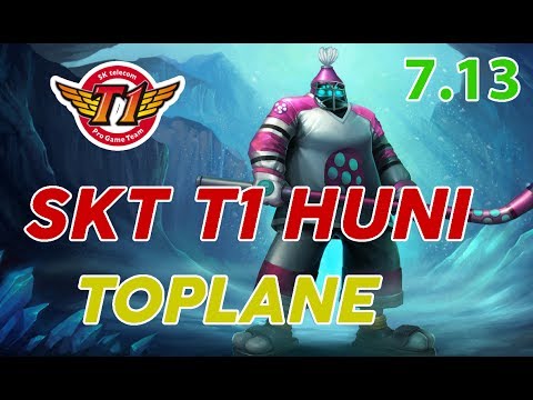 SKT T1 Huni Jax Top Patch 7.13