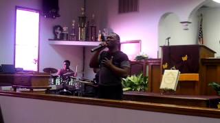 Cousin William singing at family reunion concert July 14,2012