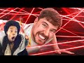 FlightReacts To World S Deadliest Laser Maze By MrBeast