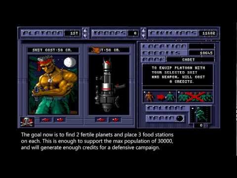 Supremacy AKA Overlord (1990) Amiga, Rorn playthrough with intro and ending