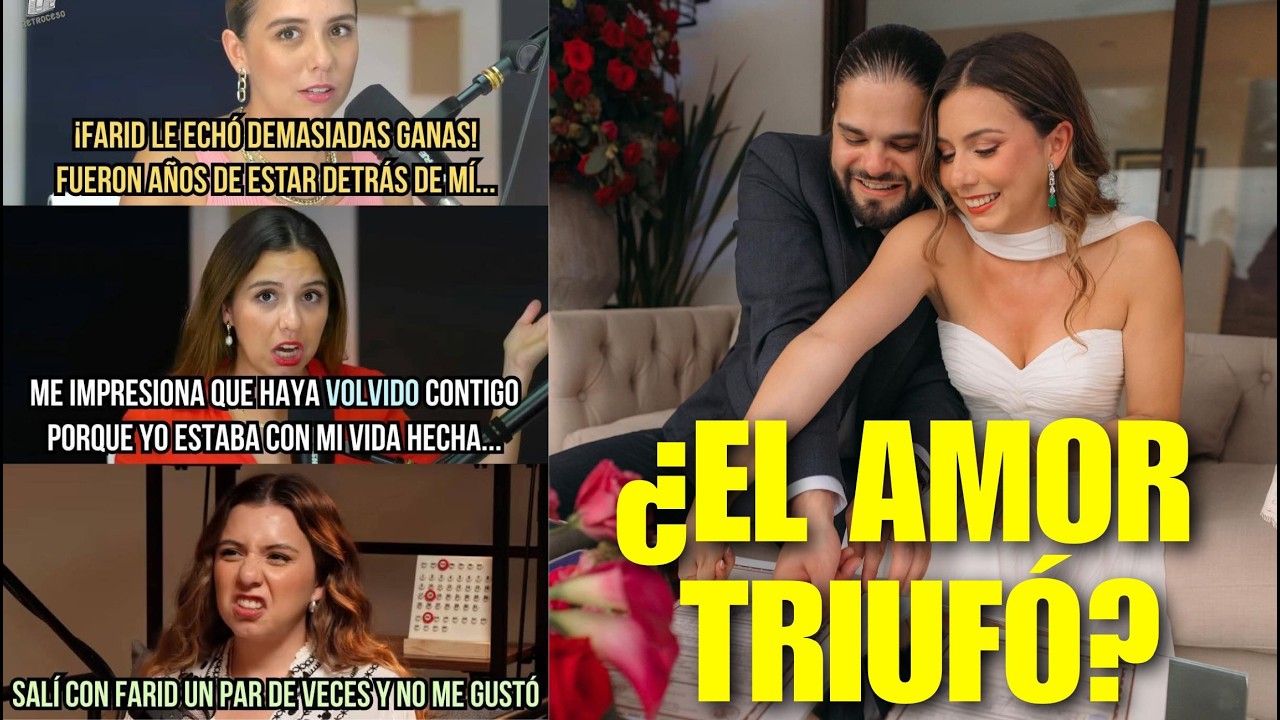 EL AMOR TRIUNFÓ a PESAR de que MILES le PIDIERON a FARID DIECK que NO se CASARA CONTRAJO MATRIMON...