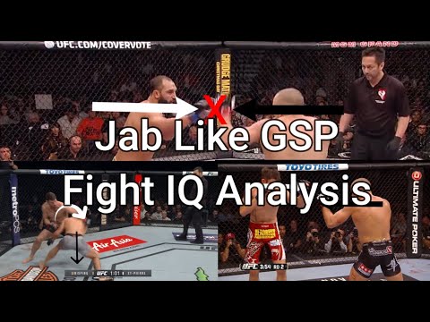 Improve Your Jab in MMA - Fight IQ Breakdown and Analysis of GSP's Jab