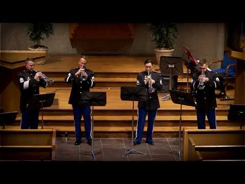 Six Pieces for Horn Quartet by Nikolai Tcherepnin / Arr. Quinto Maganini (Movements II & III)